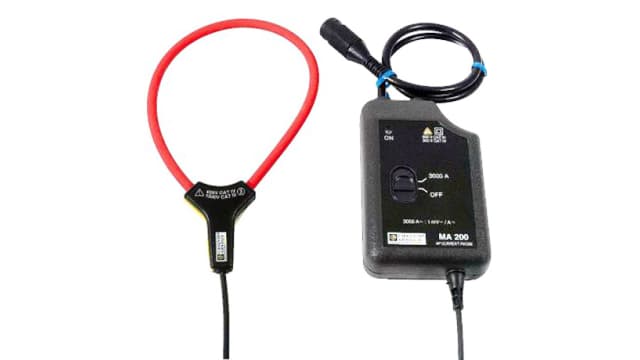 Chauvin Arnoux Test Lead Set, 45 mm Tip, 1000 V, 3000A | P01120570