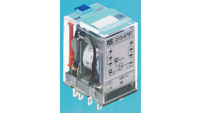 Releco Plug In Latching Power Relay, 115V ac Coil, 5A Switching Current, DPDT | C9-R21 / AC 115 V
