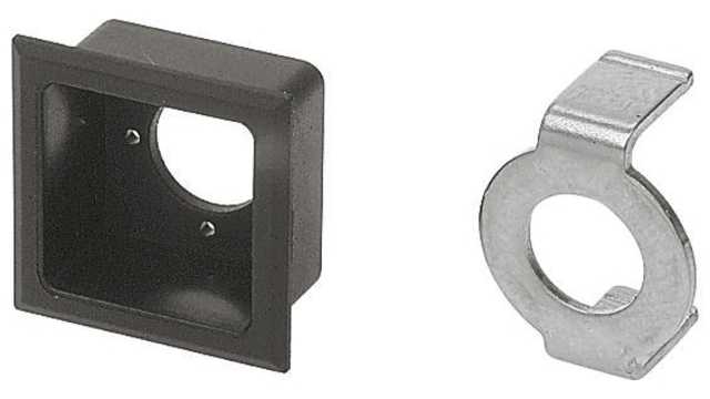 EAO Push Button Bezel for Use with Square Lens Switch | 18-920.1