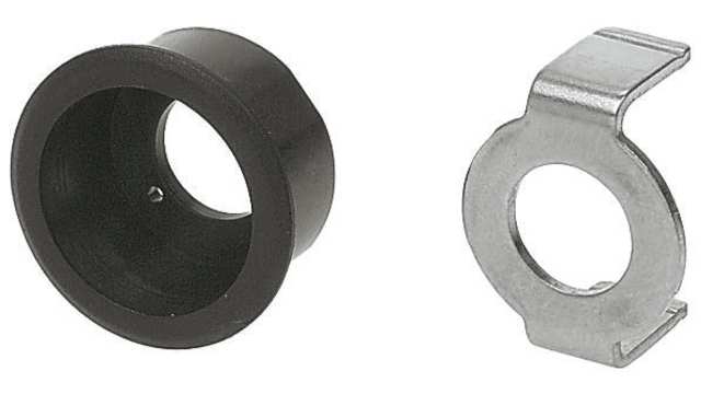 EAO Push Button Bezel for Use with Round Lens Switch | 18-920.3
