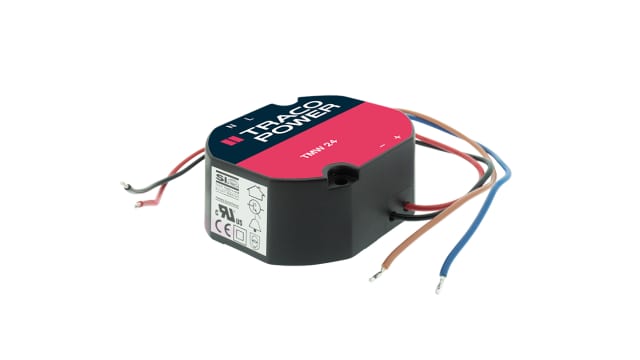 TRACOPOWER AC-DC Power Supply, TMW 24-105, 5.1V dc, 4A, 20.4W, 1 Output, 85 → 264V ac Input Voltage | TMW 24-105