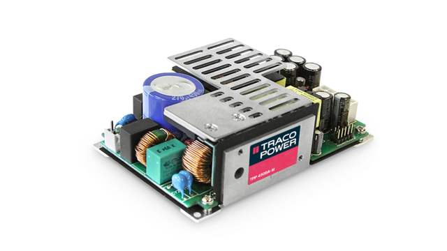 TRACOPOWER AC-DC Power Supply, TPP 450-112BA-M, 12V dc, 37.5A, 450W, 1 Output, 85 → 264V ac Input Voltage | TPP 450-112BA-M