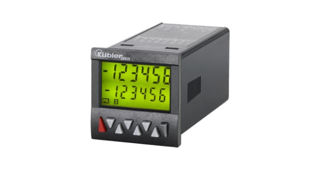 Kubler Counter, 6 Digit LCD, 65kHz, 100 → 240 V | 6.924.0101.0A0
