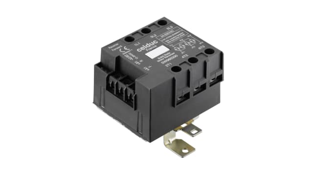Celduc SG9-SV9-SW9 Series Solid State Relay, 4.5 A rms Load, DIN Rail Mount, 500 V ac Load, 30 V Control | SW960330