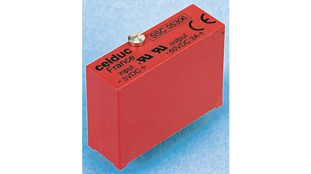 Celduc SE-SS Series Solid State Relay, 3 A Load, PCB Mount, 60 V dc Load, 40 V dc Control | SSC24306