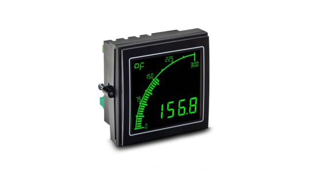 Trumeter APM LCD Temperature Indicator for Temperature,  68 mm  x 68 mm | APM-TEMP-ANO