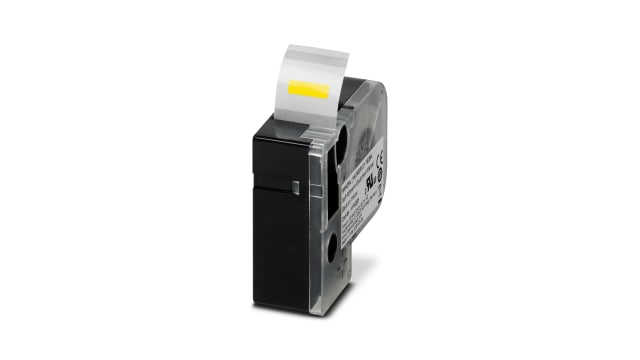 Phoenix Contact MM-EML Black on Yellow Label Printer Tape | 1116201