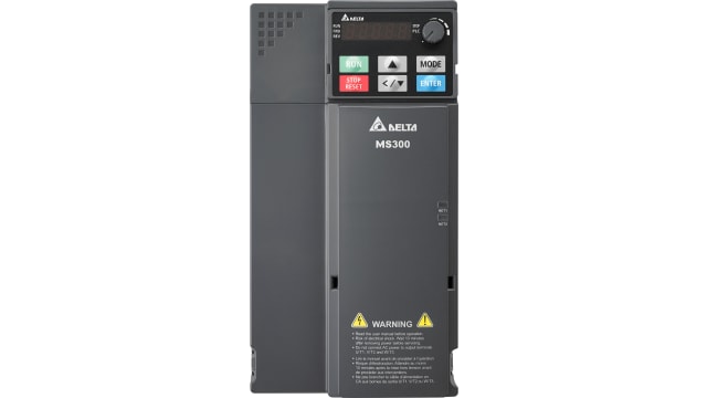 Delta Electronics Inverter Drive, 7.5 kW, 3 Phase, VFD-MS Series 528 V 17 A | VFD17AMS43AFSAA