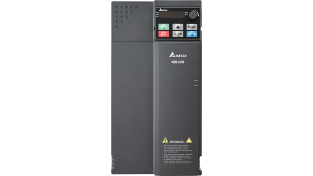 Delta Electronics Inverter Drive, 11 kW, 3 Phase, VFD-MS Series 528 V 25 A | VFD25AMS43AFSAA