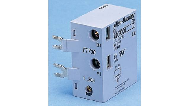 Allen Bradley 100C Contactor Timer for use with 100 Series Contactor | 100-ETA30