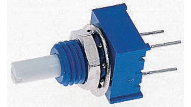 Bourns 3310 500kΩ Rotary Potentiometer 1-Gang, Panel Mount (Through Hole), 3310P-001-504L | 3310P-001-504L