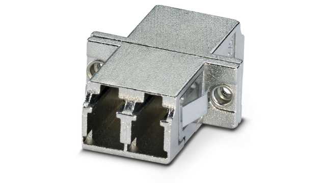 Phoenix Contact 1208069 LC Multimode Fibre Optic Adapter, 0.2dB Insertion Loss | 1208069