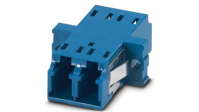 Phoenix Contact 1208073 LC Fibre Optic Adapter, 0.2dB Insertion Loss | 1208073