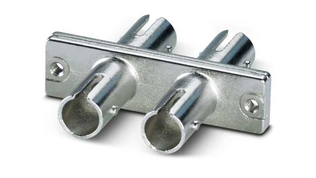 Phoenix Contact 1208095 LC Single Mode Fibre Optic Adapter, 0.35dB Insertion Loss | 1208095