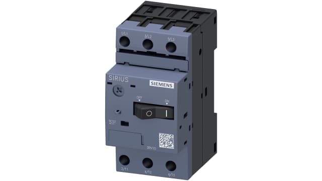 Siemens 0.55 → 0.8 A SIRIUS 3RV Motor Protection Circuit Breaker | 3RV1011-0HA10