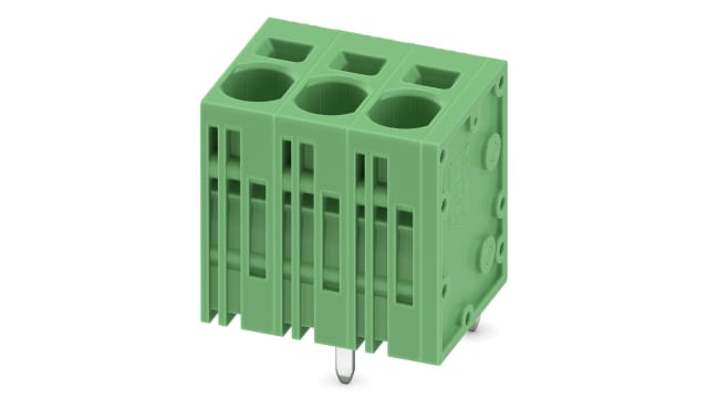 Phoenix Contact PCB Terminal Block, 3-Contact, 7.5 mm Pitch, 1 Row | 1719325