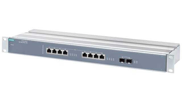 Siemens Managed 10 Port Network Switch With PoE | 6GK51082QS003AR3