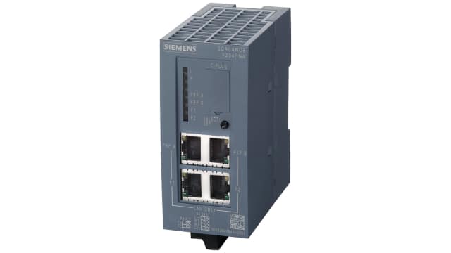 Siemens Managed 4 Port Network Switch | 6GK52040BA002MB2