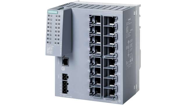 Siemens Managed 16 Port Network Switch | 6GK52160BA002FC2