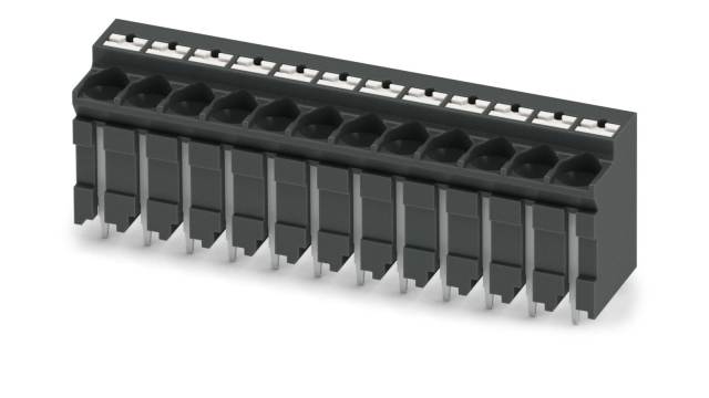 Phoenix Contact PCB Terminal Block, 12-Contact, 5 mm Pitch, Threaded, 1 Row | 1135345