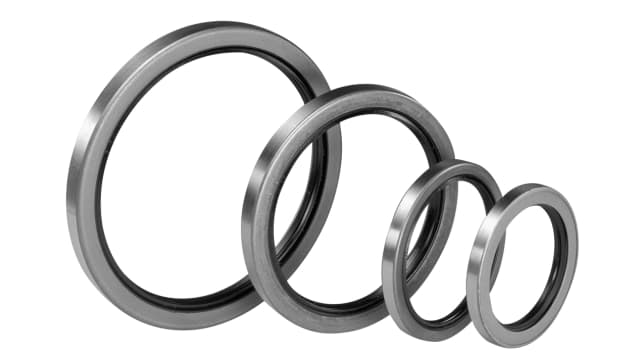 Paulstra Hutchinson Nitrile Rubber (NBR) Seal, 5 mm ID, 15 mm OD, 6 mm | 722034