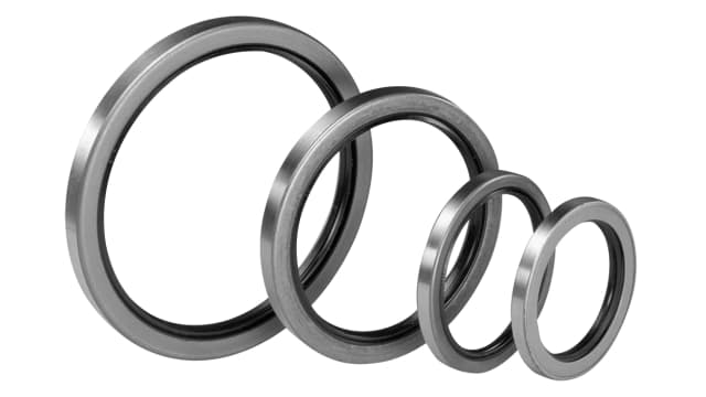 Paulstra Hutchinson Nitrile Rubber (NBR) Seal, 12 mm ID, 24 mm OD, 7 mm | 772204