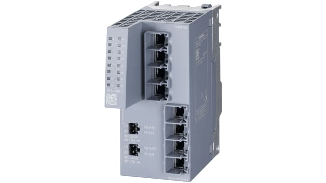 Siemens Managed 8 Port Ethernet Switch With PoE | 6GK54080PA008AP2