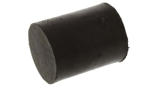 FIBET Cylindrical M5 Anti Vibration Mount, Female Buffer Foot with 17.2kg Compression Load | 1620DE05-45