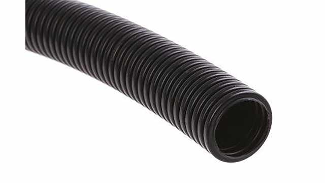 PMA Flexible Conduit, 50mm Nominal Diameter, Plastic, Black | PCLG-48B