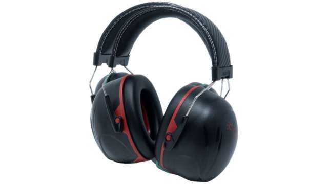 Centurion Safety SANA Ear Defender with Headband, 36 dB, Black, Red | 9943642 S736