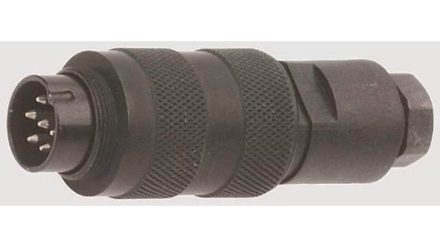 binder Circular Connector, 2 Contacts, Cable, M16 Connector, Socket, Male, IP67, 723 Series | 09-0101-25-02