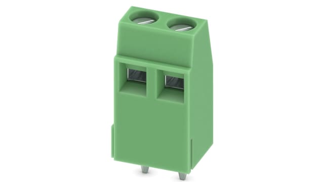 Phoenix Contact PCB Terminal Block, 5.08mm Pitch, Through Hole Mount, 1-Row | 1731828