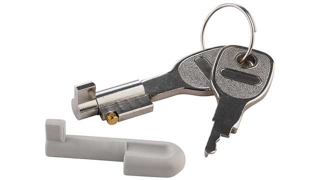 Bopla Silver Steel Cylinder Lock, Push Unlock | 21008310 SHLO-302