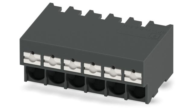 Phoenix Contact PCB Terminal Block, 6-Contact, 5 mm Pitch, Solder, 1 Row | 1135285