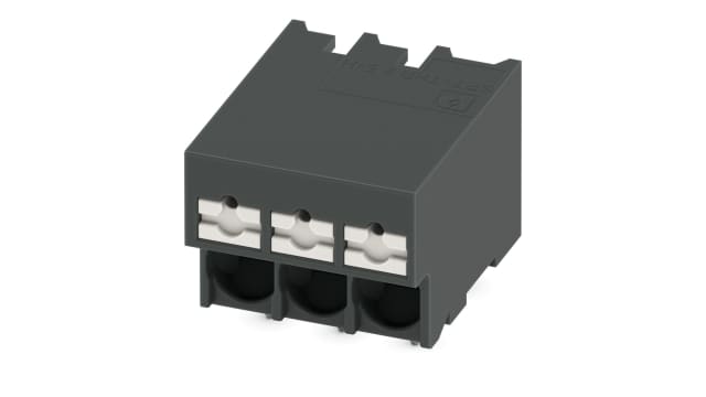 Phoenix Contact PCB Terminal Block, 3-Contact, 5 mm Pitch, Solder, 1 Row | 1135294