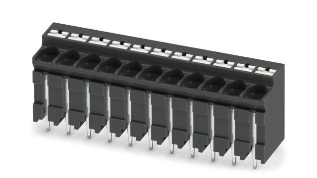 Phoenix Contact PCB Terminal Block, 11-Contact, 5 mm Pitch, Solder, 1 Row | 1135356