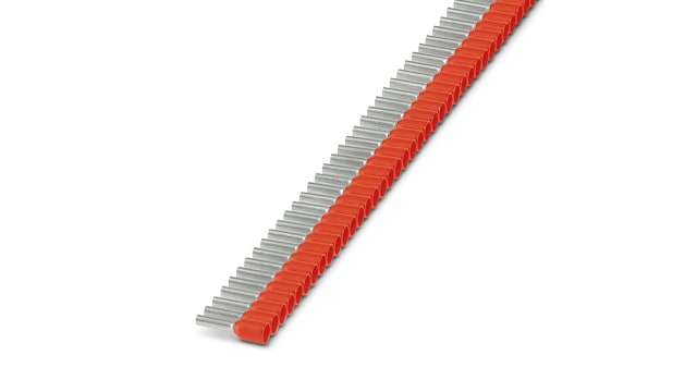 Phoenix Contact Ferrule, 1.5 mm Pin Diameter, Red | 1212523