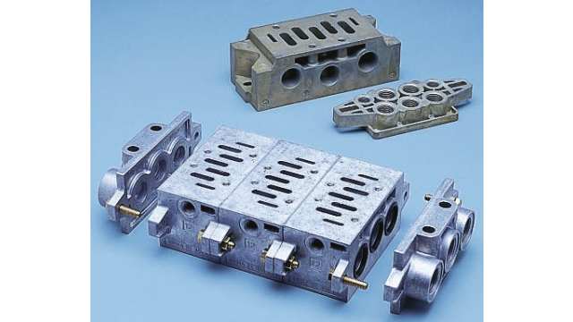 EMERSON – ASCO 355 series G Sub-Base for use with Air or Neutral Gas, Lubricated or Not, Filtered | 35500088