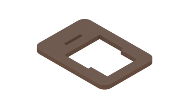 Hirschmann Brown Flat Gasket for use with Cable Socket Model B | 731755004 GM 207-7 EPDM