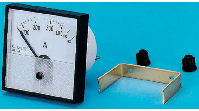 HOBUT Analogue Panel Ammeter 100 A AC/DC | PD72MIS5A2/2-001 0/1000/2000A