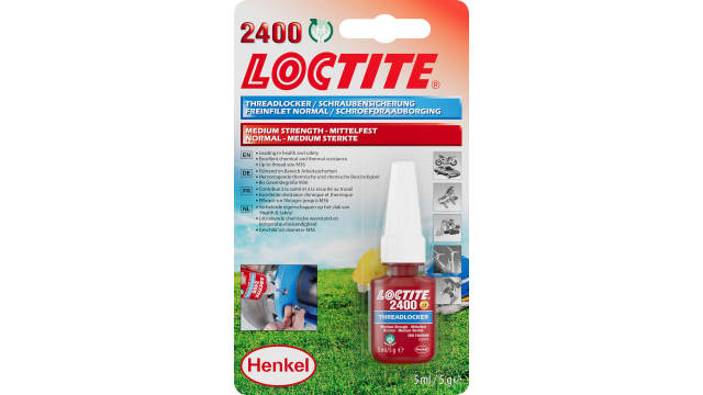 Loctite Loctite 2400 Blue Thread lock, 5 ML, 24 h Cure Time | LOCTITE 2400 BC5ML EGFD