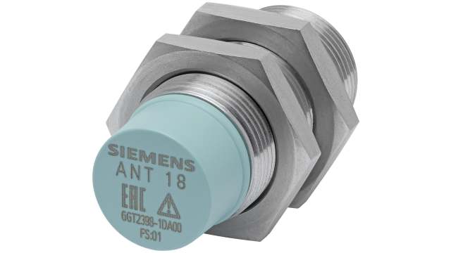Siemens 6GT2398-1DA10 Cylindrical RFID Antenna with M8 Plug Connector, RF200, RF300 | 6GT2398-1DA10