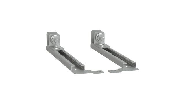 Schneider Electric NSY Series Galvanised Steel Step Slides for Use with Thalassa Thalassa PLM, 250 x 100mm | NSYDPLM300