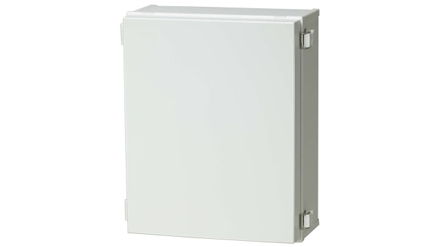 Fibox CAB PC Series Polycarbonate Wall Box, IP65, 500 mm x 400 mm x 200 mm | CAB PC 504020 G CABINET