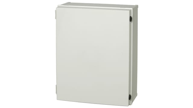 Fibox CAB PC Series Polycarbonate Wall Box, IP65, 500 mm x 400 mm x 200 mm | CAB PC 504020 G3B CABINET
