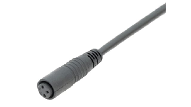 binder Female 3 way Straight to Unterminated Free End Sensor Actuator Cable, 5 m | 79 3410 05 03