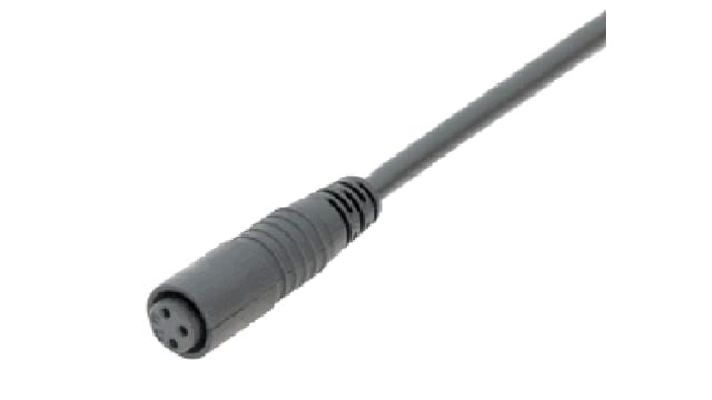 binder Female 3 way Straight to Unterminated Sensor Actuator Cable, 5 m | 79 3410 15 03