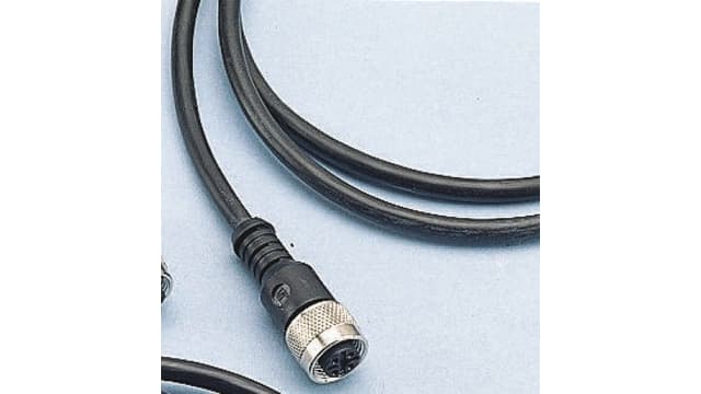 binder Female 4 way M12, Straight to Unterminated Free End Sensor Actuator Cable, 5 m | 79 3430 33 04