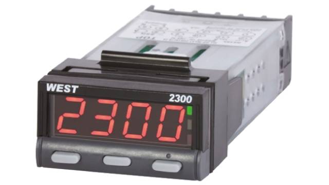West Instruments N2300 PID Temperature Controller, 49 x 25mm, 2 Output, 12 → 30 V dc, 24 V ac Supply Voltage | N2300Y0002