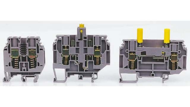 Entrelec 1SNA115685R1200 SNA Series DIN Rail Terminal Block Grey, 6 mm², 1-Level, Screw | 1SNA115685R1200